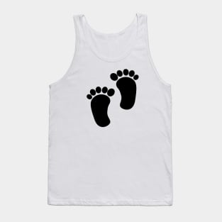 Baby Feet - Pregnant Gift Tank Top